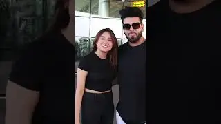 Mahira Sharma & Paras Chhabra Spotted At The Airport