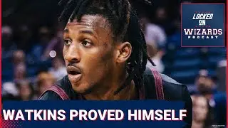 Wizards 2nd Rounder Jamir Watkins PROVED he BELONGS | Marcus Smart BOUGHT OUT