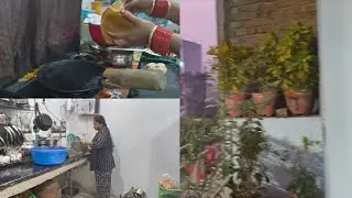 मेरी आज की दिनचर्या 🌄 यश उठाया धनिया पर सवाल #familyvlog || @deepannjalirawat || #vlog 