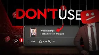 Don't use trending hashtag in your short ! like  #fa9la 