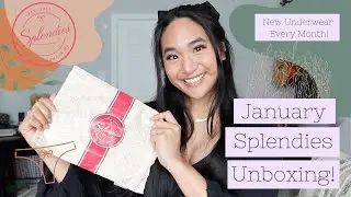 ✨ New Monthly Sexy Underwear Haul For January 😍 (Splendies Unboxing #49) | Simply Rose Lynne