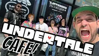 I WENT TO THE UNDERTALE POP-UP CAFE IN ANAHEIM CALIFORNIA!!!!