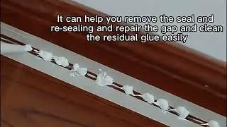 9PCS Caulk Nozzle Applicator Silicone Scraper Sealant Caulking Smooth