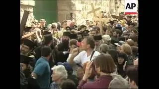 ISRAEL: GREEK ORTHODOX GOOD FRIDAY PROCESSION