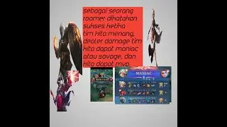 baxia roam dapat mvp, sukses TB tim sampai dealer damage tim Melisa dapat maniac, Bane double kill