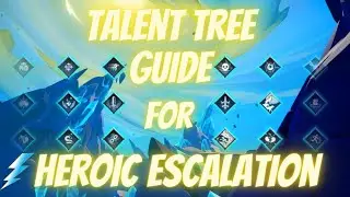 Heroic Shock Escalation Talent Tree Guide! Dauntless 1.7.0
