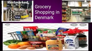 Grocery Shopping in Denmark/fotex/Asian family in Denmark