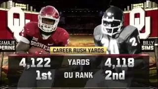 Samaje Perine becomes OU's All-Time Leading Rusher