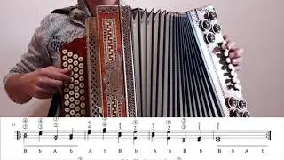 Steirische Harmonika Online Lernen mit Griffschrift.Stimmung G-c-f-b.