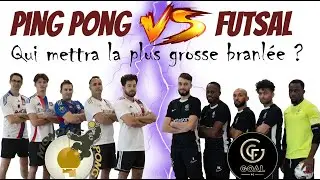 Pongistes amateurs VS Futsaleurs professionnels