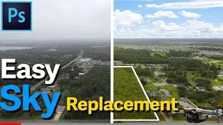 Easy Sky Replacement Tutorial l Drone Photography