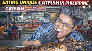 Eating Unique Catfish In Philippine Street Market 🥵😱|Kanda Lovers 