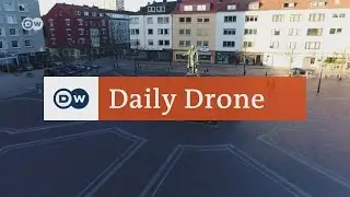 #DailyDrone: Theodor Heuss Square in Bremerhaven | DW English