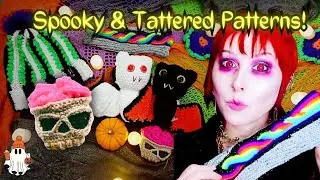 Crochet & Knit Patterns for Halloween, & a Tattered Knitting Masterclass!