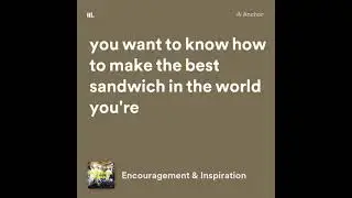 Encouragement & Inspiration podcast trailer.