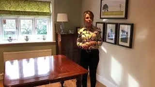 Measuring a square table for a Wipe Easy Tablecloth