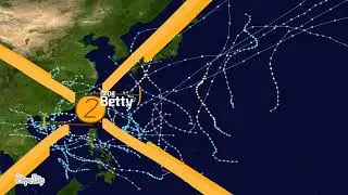 1975 Western Pacific Typhoon Season | TC XLC32 Animations