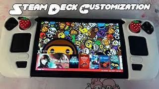 Decorating My Steam Deck 🎮✨ + Playing Spider-Man | Cozy Gaming Setup