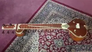 BEST Sitar Tuning video Ever  --  C# Major 440hz    (with Sympathetic strings)