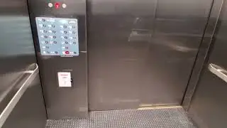 Schindler 500A MT traction parking elevators at the City Center mall (White Plains, NY)