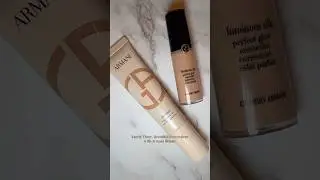 GET NATURAL RADIANCE WITH ARMANI BEAUTY SKIN TINT & LUMINOUS SILK CONCEALER #armanibeauty