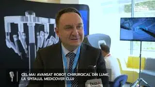 Robotul Da Vinci, la Spitalul Medicover în Cluj