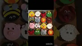 Cartoon Cup cake design ideas #decoration #cupcake #shortsfeed #shortvideo #short #youtubeshorts