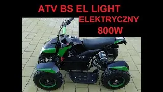 ATV BS EL LIGHT MINI QUAD ELEKTRYCZNY 800W [2021]