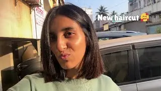 DIY Cherry Coke Hair Color at Home (No Bleach) & New Haircut Vlog 💇&zwj;♀️✨| Vlog 4