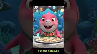 B&eacute;b&eacute; Requin de No&euml;l (Santa Shark) 🦈🎅 Comptine &agrave; danser