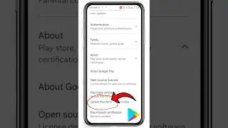 How To Update Play Store On Android ||  