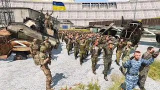 SHOCK! The Russian Masao command flees from the Crimea, leaving all the equipment behind.