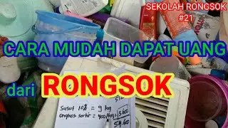 SEKOLAH RONGSOK #21 --- CARA MEMULAI USAHA RONGSOK