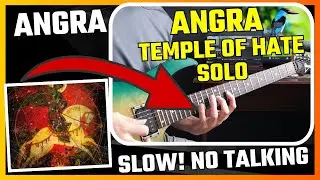 Angra – Temple of Hate | Solo Completo (Rafael Bittencourt & Kiko Loureiro) | Slow • No Talking