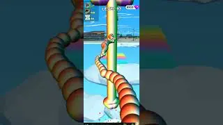 Level 93 of Tall man run game giant man running in game #shorts #tallmanrun #viral #funny