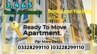 For Sale 2Bed DD Luxury Apartments || Bank Loan Facility || Karachi Updates