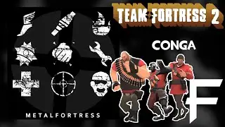 Conga (Team Fortress 2) [Metal Remix] || Metal Fortress