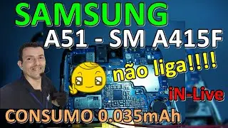 SAMSUNG A51 [SM-A515F] MOLHADO | CONSUMO 0.035mAh - IN LIVE NATCELL