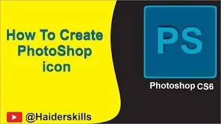 How To Create Adobe Photoshop icon on the CorelDraw | make a photoshop icon