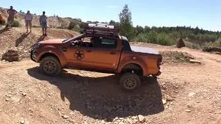 Ford Ranger Treffen 2017 im Offroadpark Langenaltheim