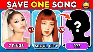 SAVE ONE SONG WITHOUT KNOWING WHAT'S NEXT 😛 | Music Quiz 2025 🎵