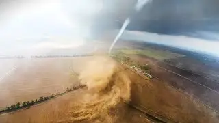 Inside the Crowder, MO tornado (EF3) - May 16, 2025