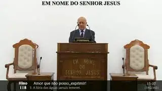 CCB HINO 118 FIEL SALVADOR É JESUS