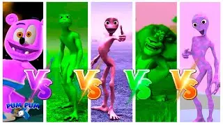 Color Dance Challenge Dame Tu Costia vs El Taiger vs Alex vs Patila vs Gummy Bear | PUMPUM