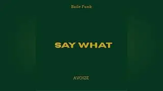 SAY WHAT (AVOIZE REMIX)