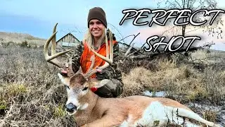 WIFE DROPS GIANT 8-POINT BUCK | Ohio Extended Gun Weekend | 350 Legend