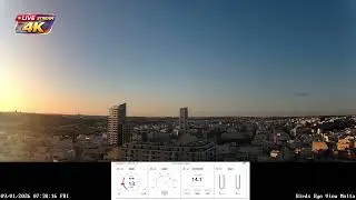 🔴Malta Live Stream in 4K UHD 24/7 + Chill Out Music Vibes