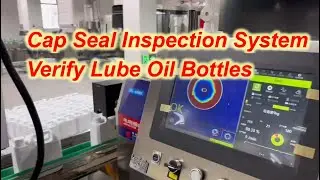 Hawkvis Cap Seal Verification System Working With Lubricants Oil Bottles, No More Leakages