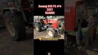 #sale 🤙🙍🚜💥👉Swaraj 855 FE, 4*4, MODEL 2021, Rs 560000......🤙9866514068