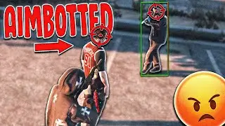 Toxic Gangs GET AIMBOTTED on GTA RP.. (GTA Trolling)